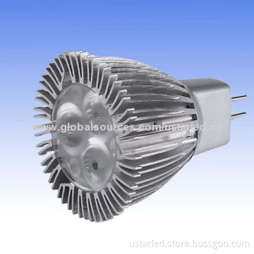 3x1W MR11 LED Bulbs, GU4.0, Small Size, Cree LED, Pure Aluminum, CRI>80, 2Years Warranty,>80 CRI,CE